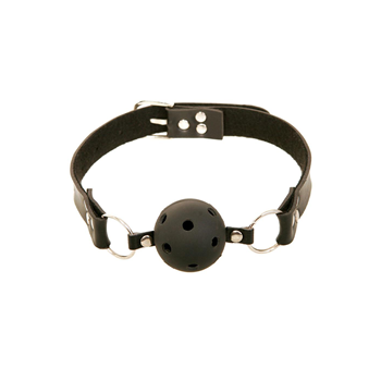 FF verstelbare ball gag met gaten